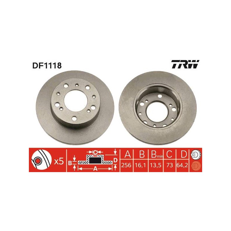 PAIRE DE DISQUES