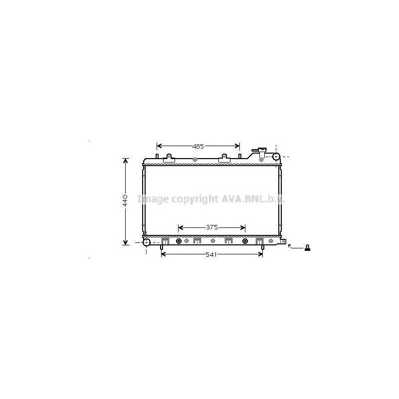 RAD EAU-VL/VUL- SUBARU- PRE