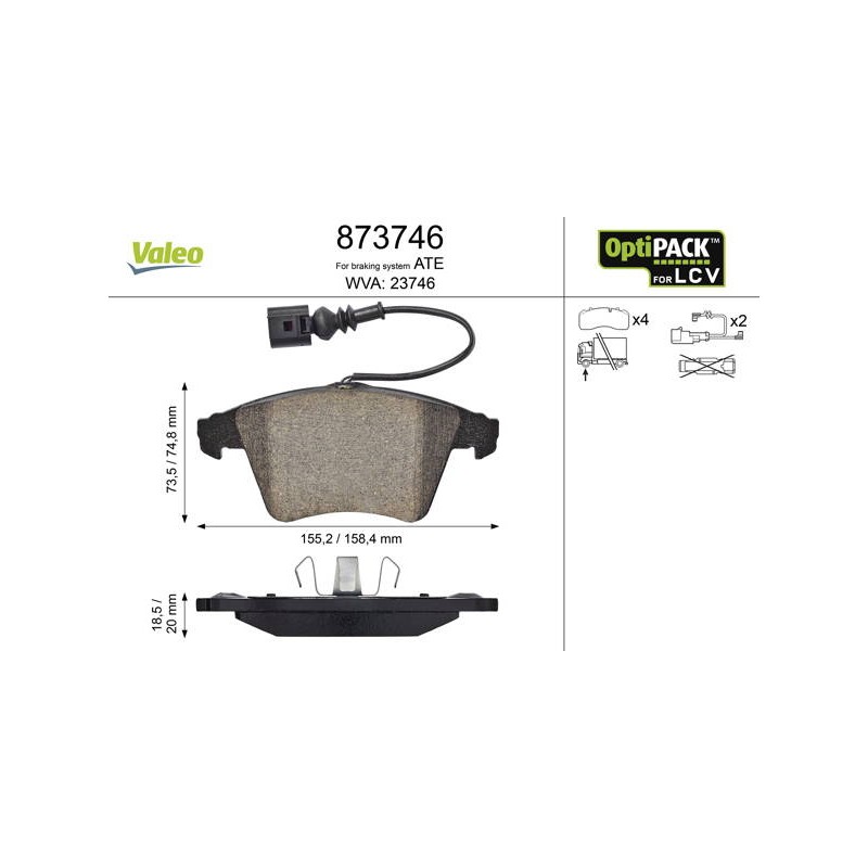 OPTIPACK POUR LCV VW TRANSPORTER