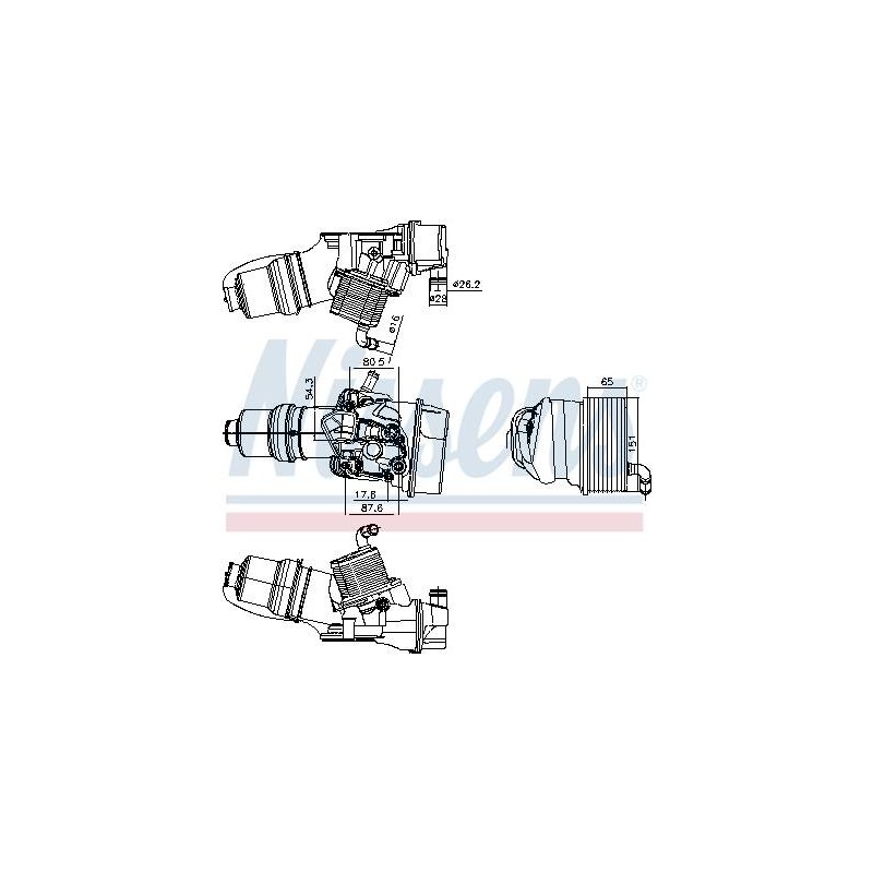 RAD.HUILE SEAT ALTEA (2004) 2.0 FSI