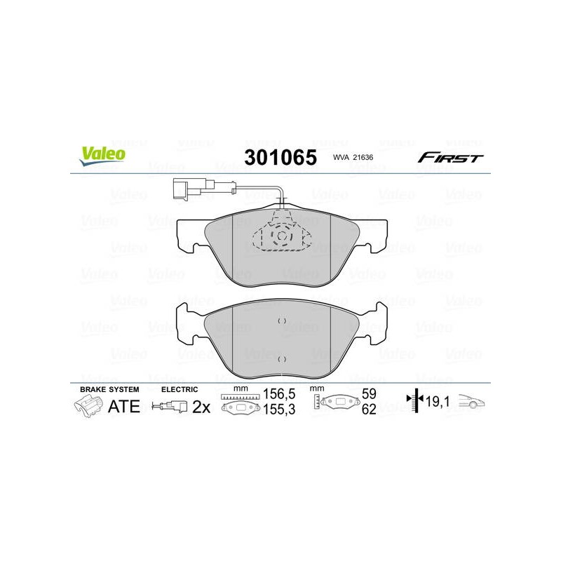 PLAQ FREIN FIRST FIAT BRAVO I