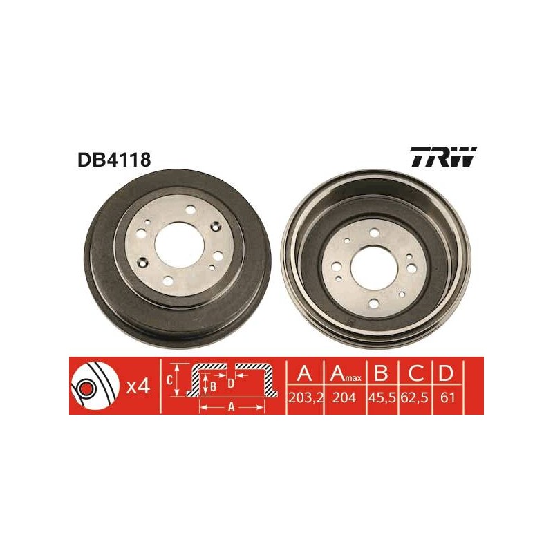 TAMBOUR DE FREIN