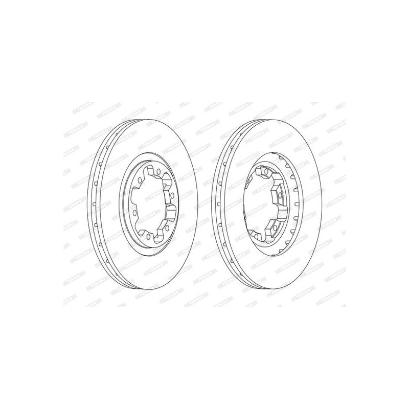 DISQUES DE FREIN VL (2P.)