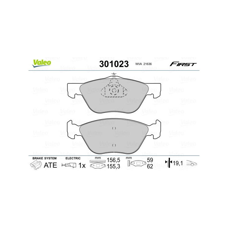 PLAQ FREIN FIRST FIAT BRAVO I