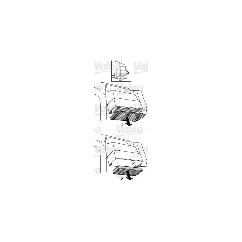 FILTRE HAB. MERCEDES SPRINTER I (CA
