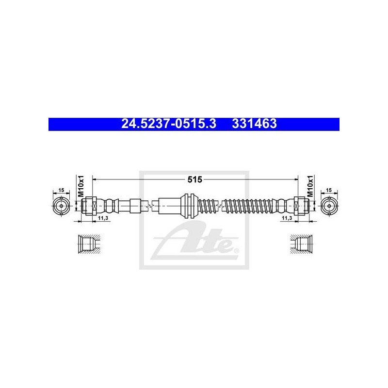 FLEXIBLE DE FREIN / EMBRAYAGE