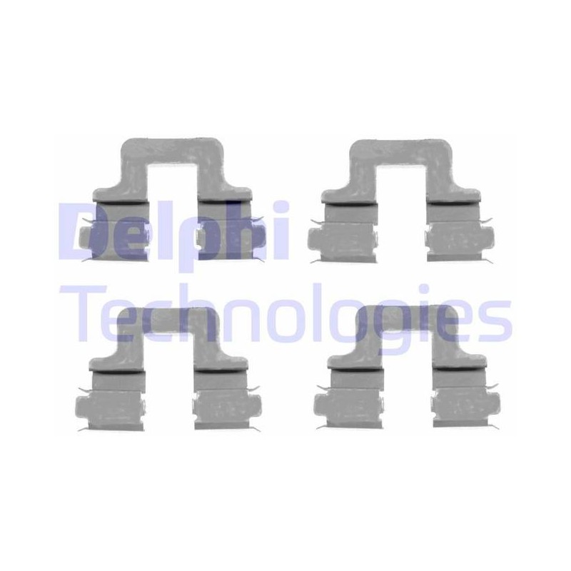 KIT ACCESSOIRES PLAQUETTES DE FREIN