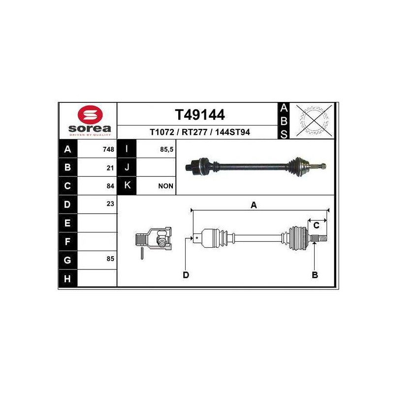 TRANSMISSION / LAGUNA 1.8