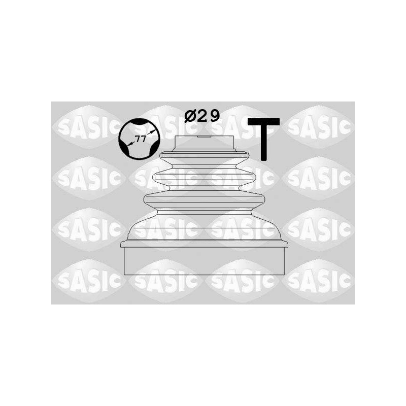 KIT SOUFFLET DE TRANSM. COTE BV