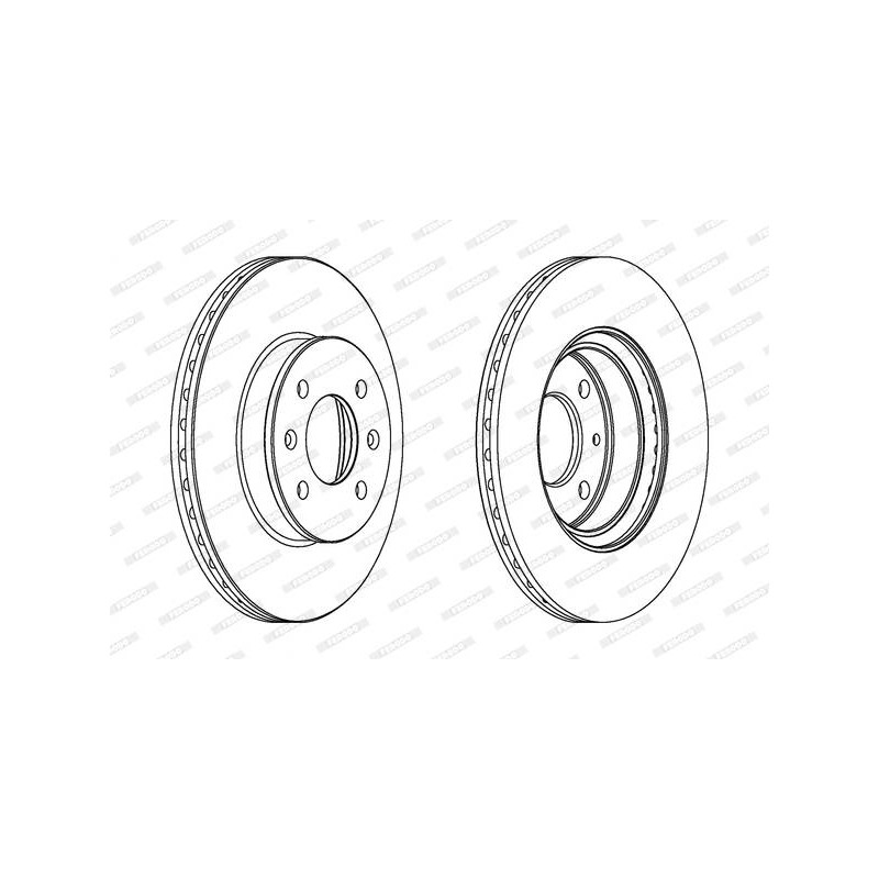 DISQUES DE FREIN (2P)