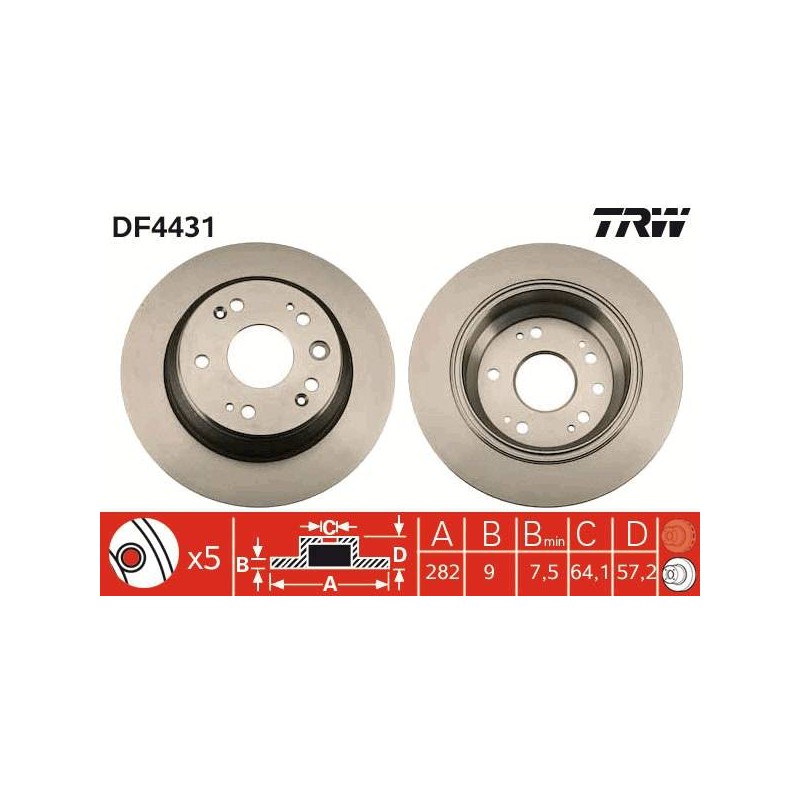 PAIRE DE DISQUES