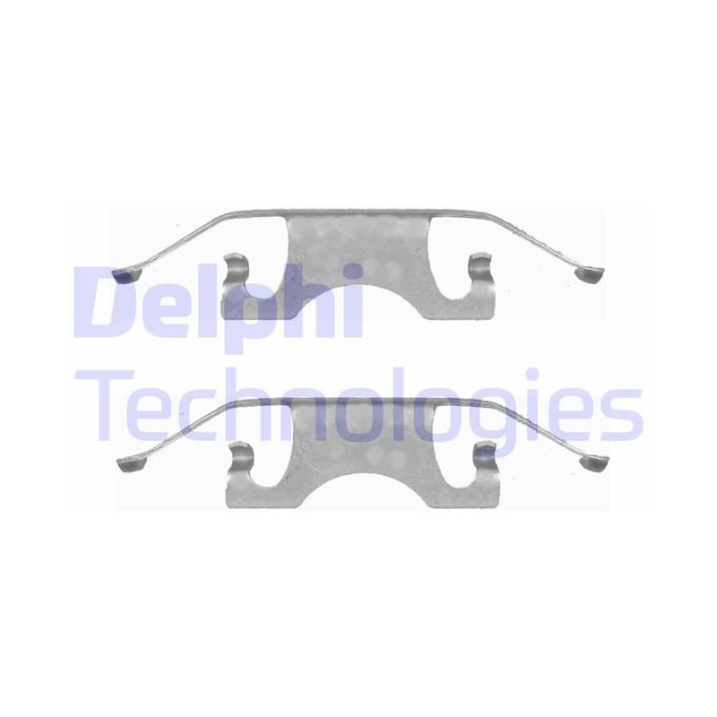 KIT ACCESSOIRES PLAQUETTES DE FREIN