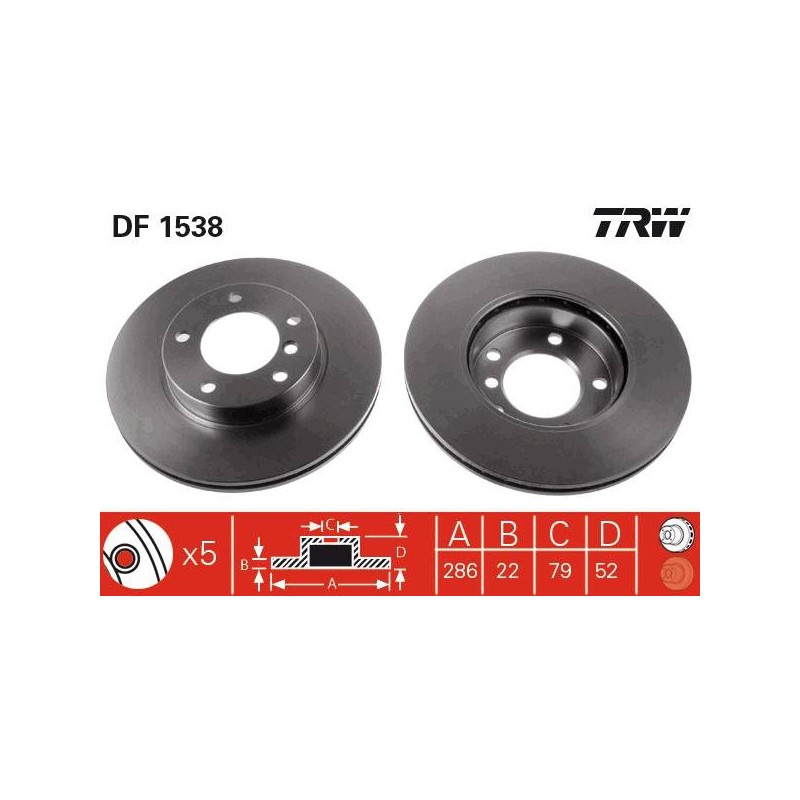 PAIRE DE DISQUES