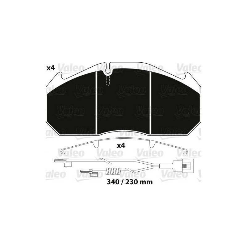 PLAQ. DE FREIN RENAULT MAGNUM/PREMI